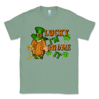 Sage lucky i'm gnome it St. Patricks Day Classic Tee - FaDigitalArtStudio