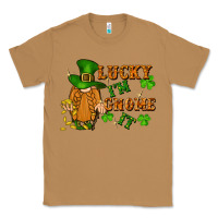 Toasted Coconut lucky i'm gnome it St. Patricks Day Classic Tee - FaDigitalArtStudio