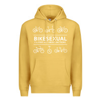 Antique Gold bikesexual   cyclist bicycle biking bike cycling t shirt tee gift Premium Hoodie - DesigneFamous
