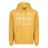 Mustard bikesexual   cyclist bicycle biking bike cycling t shirt tee gift Premium Hoodie - DesigneFamous