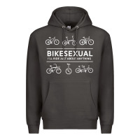 Smoke bikesexual   cyclist bicycle biking bike cycling t shirt tee gift Premium Hoodie - DesigneFamous