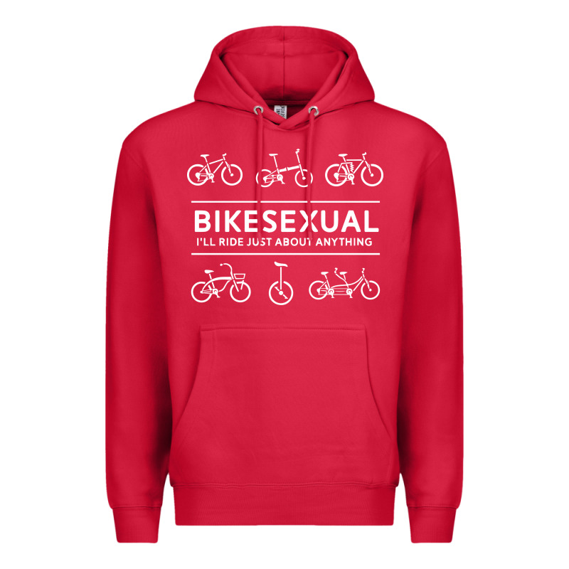 Bikesexual   Cyclist Bicycle Biking Bike Cycling T Shirt Tee Gift Premium Hoodie by DesigneFamous | Teevron