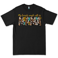 Black my favorite peoplle call me mama Premium Tee - CowhideDigitalArt
