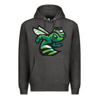 Charcoal Heather augusta gifts,  greenjackets Premium Hoodie - DesigneFamous