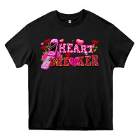 Black heart breaker Heavy Core Tee - FaDigitalArtStudio