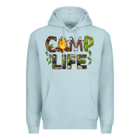 Blue Mist camp life Premium Hoodie - BarkalooDesign