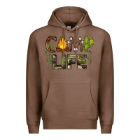 Chestnut camp life Premium Hoodie - BarkalooDesign