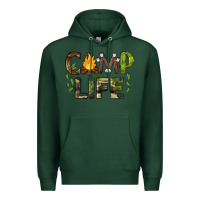 Sports Green camp life Premium Hoodie - BarkalooDesign