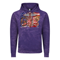 Cloud Purple patriotic nurse certified nurse  assistant medilcal symbol  background Vintage Hoodie - BarkalooDesign