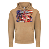 Vintage Camel patriotic nurse certified nurse  assistant medilcal symbol  background Vintage Hoodie - BarkalooDesign