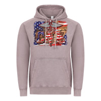 Vintage Zinc patriotic nurse certified nurse  assistant medilcal symbol  background Vintage Hoodie - BarkalooDesign