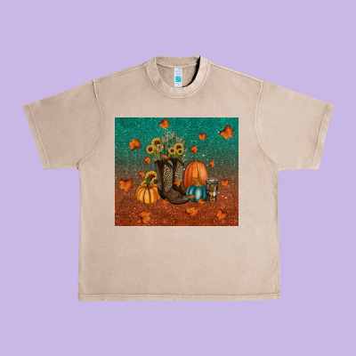 Fall Tumbler Urban Heavy Tee Designed By Ranaportraitstore