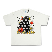 Pistachio ladybug birthday girl age 4 Urban Heavy Tee - LillyAllenDesigns