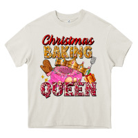 Cream christmas baking queen Heavy Core Tee - FaDigitalArtStudio