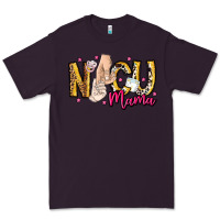 Plum Nicu Mama Premium Tee - CowhideDigitalArt