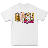 White Nicu Mama Premium Tee - CowhideDigitalArt