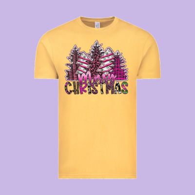 Merry Christmas Vintage Tee Designed By Sublimationcraftshop