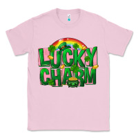 Bubblegum Pink St. Patrick's Day lucky charm Classic Tee - FaDigitalArtStudio