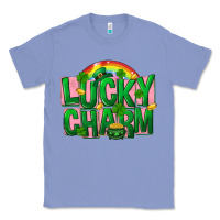 Colony Blue St. Patrick's Day lucky charm Classic Tee - FaDigitalArtStudio
