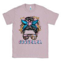 Lilac dog mama messy bun Classic Tee - BarkalooDesign