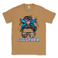 Toasted Coconut dog mama messy bun Classic Tee - BarkalooDesign