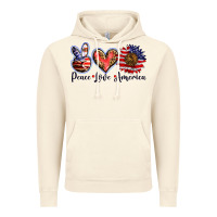 Vintage Artic peace love america Vintage Hoodie - BarkalooDesign