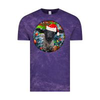 Cloud Purple christmas suffolk baby sheep ornament Vintage Tee - LillyAllenDesigns