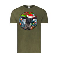 Vintage Olive christmas suffolk baby sheep ornament Vintage Tee - LillyAllenDesigns