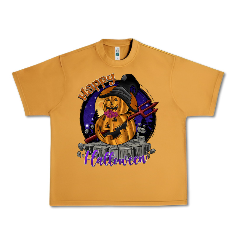 Happy Halloween Urban Heavy Tee by SublimationCraftShop | Teevron