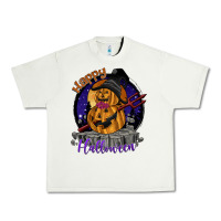 Pistachio Happy Halloween Urban Heavy Tee - SublimationCraftShop
