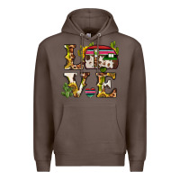 Coffee love caravan Premium Hoodie - BarkalooDesign