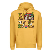 Mustard love caravan Premium Hoodie - BarkalooDesign