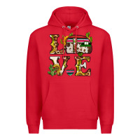 Red love caravan Premium Hoodie - BarkalooDesign