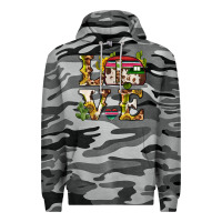 Slate Camo love caravan Premium Hoodie - BarkalooDesign