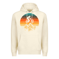 Sandshell mountainbike downhill retro vintage gift   mountain bike Premium Hoodie - DesigneFamous
