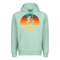 Seafoam mountainbike downhill retro vintage gift   mountain bike Premium Hoodie - DesigneFamous