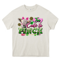 Cream Too Cute To Pinch Heavy Core Tee - FaDigitalArtStudio