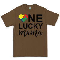Cacao one lucky mama Premium Tee - CowhideDigitalArt