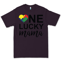 Plum one lucky mama Premium Tee - CowhideDigitalArt