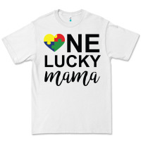 White one lucky mama Premium Tee - CowhideDigitalArt