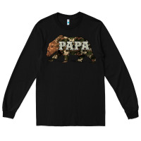 Black bear papa Long Sleeve Tee - Artiststas