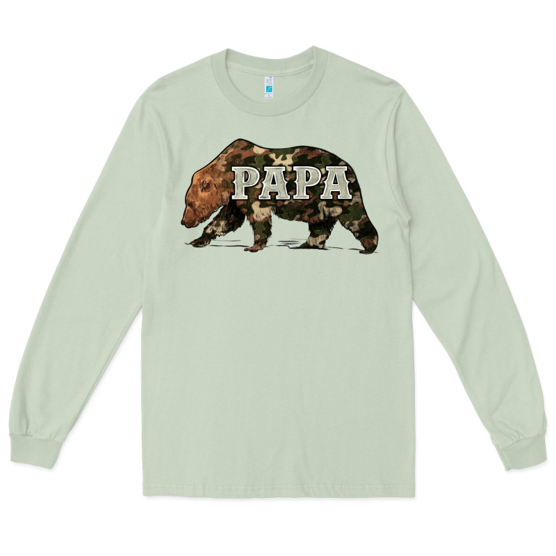 Bear Papa Long Sleeve Tee by Artiststas | Teevron