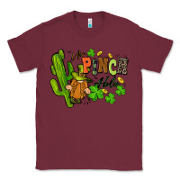 Burgundy un pinch able St. Patrick's Classic Tee - FaDigitalArtStudio