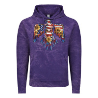 Cloud Purple thunderbird usa Vintage Hoodie - BarkalooDesign