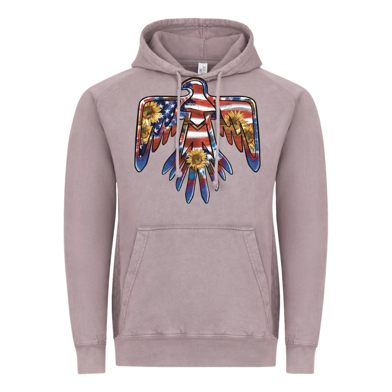 Thunderbird Usa Vintage Hoodie by BarkalooDesign | Teevron