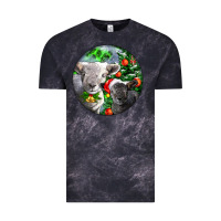 Cloud Black christmas southdown baby sheeps Vintage Tee - LillyAllenDesigns