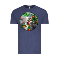Vintage Denim christmas southdown baby sheeps Vintage Tee - LillyAllenDesigns