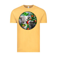 Vintage Mustard christmas southdown baby sheeps Vintage Tee - LillyAllenDesigns