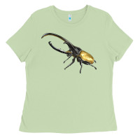 Matcha Hercules Beetle Side Ladies Tee - LillyAllenDesigns