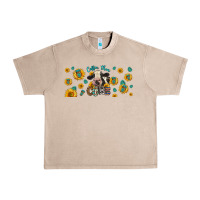 French Oak Coffee Then Cows Urban Heavy Tee - LillyAllenDesigns